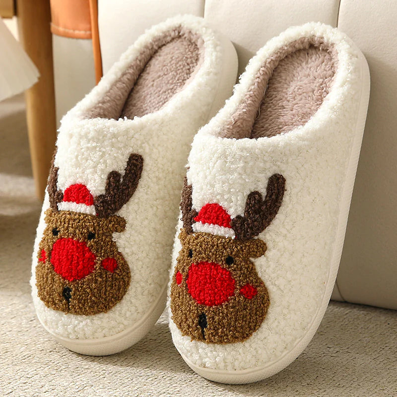 Couple's Thick Sole Indoor Slippers