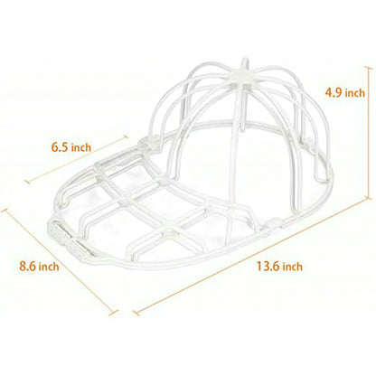 3 Pack Hat Washer Baseball Cap Cleaner Machine Washing Cage Holder Frame Net New